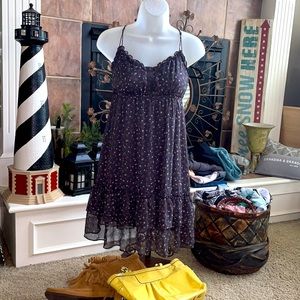 AEO Size 8 Flouncy Summer Ruffled Mini Dress